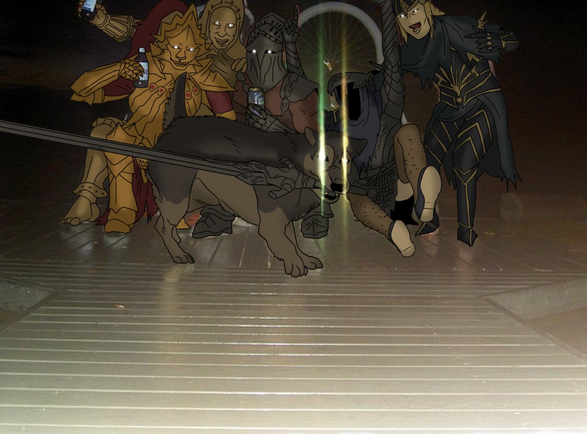 rinboz's tweet photo. Although I got mostly homemade memes, it really was a fun time to make dumb little stuff for a game I love.

It has been a positive influence in my life when everything was going wrong! Thank you so much dark souls!!
#DarkSouls10thAnniversary #DARKSOULS https://t.co/5SmUC5SRRx