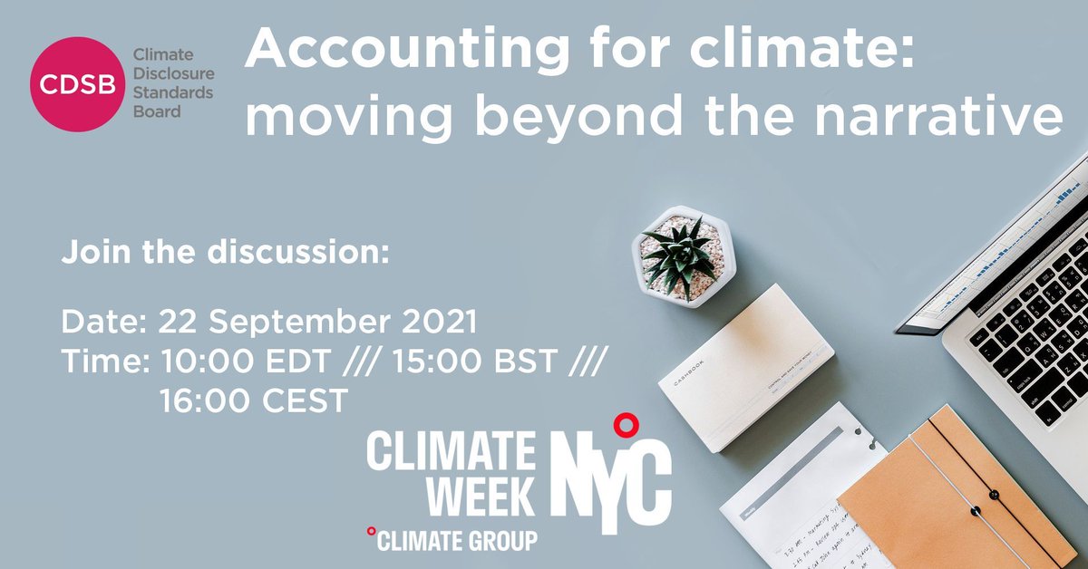 MikeZimonyi's tweet image. TODAY: Climate reporting can no longer be simply a narrative report in the front end of financial statements. Climate change has irrefutable monetary impact and must be reflected as such in financial statements. Register here: buff.ly/2YUMeH1
#TCFDAction #CWNYC