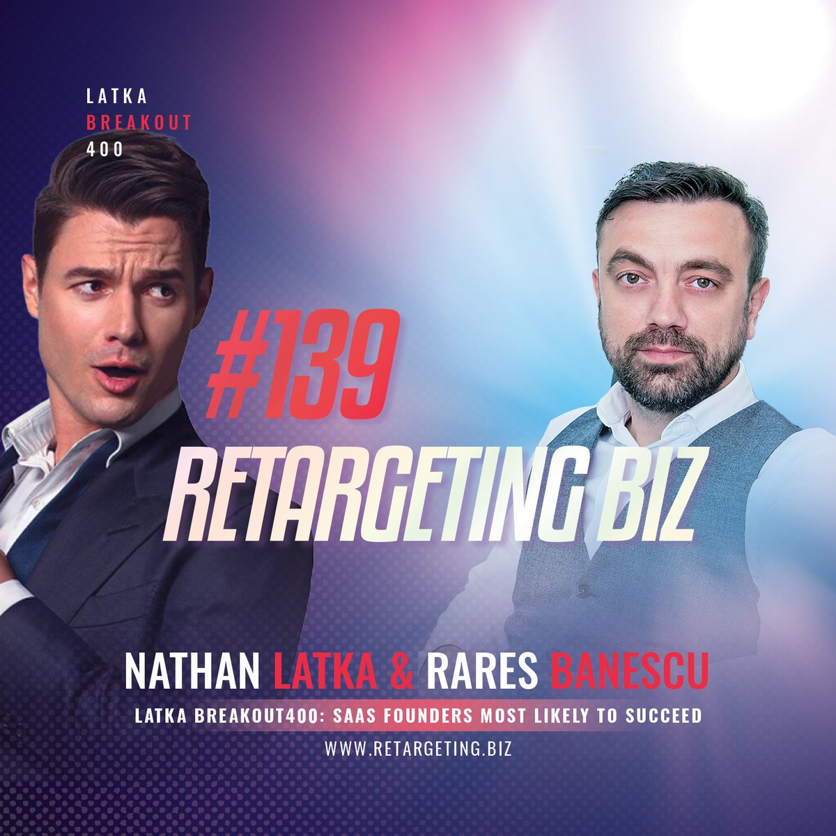 Rares Banescu &amp; Retargeting Biz ranked 139th out of 5,204 global nominees for Latka Breakout400: SaaS Founders Most Likely to Succeed!

<a href="/NathanLatka/">Nathan Latka</a> #ecommerce #saas #marketing #onlinemarketing #entrepreneur #business #thankful