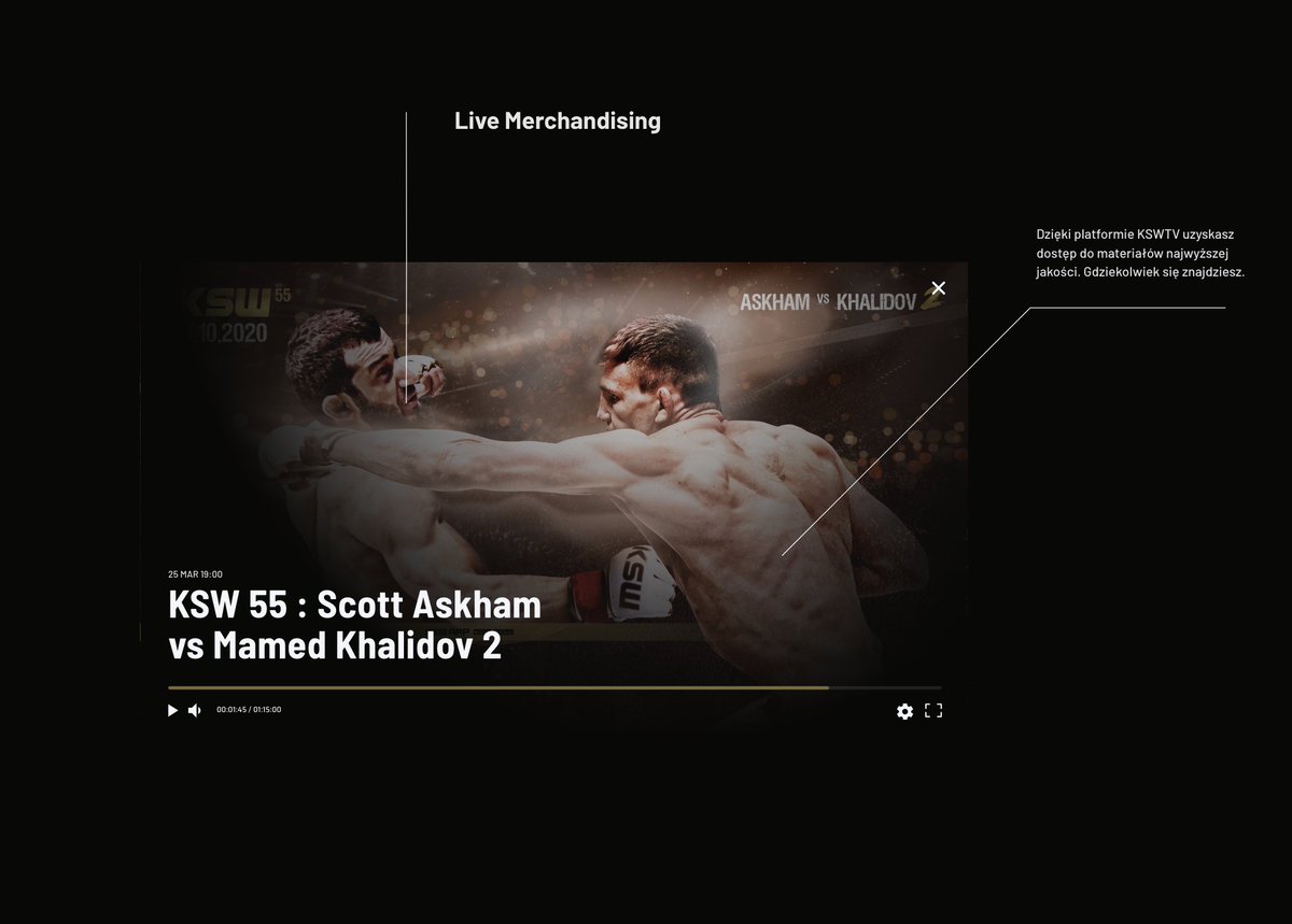 RedgeTech's tweet photo. On our booth at @sportelmonaco we will showcase our @KSW_MMA TV partnership. KSW, which is now Europe's largest #MMA organization, is currently using our #RedgeMedia technology to stream their exciting bouts. Meet us 5 - 7.10.2021 in #Monaco https://t.co/v5uxoTUVMS