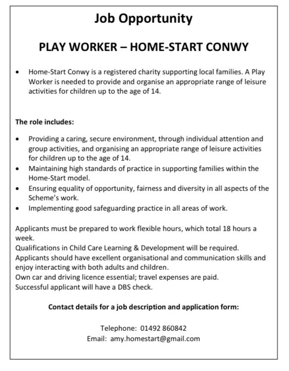 Home-Start Conwy tweet media