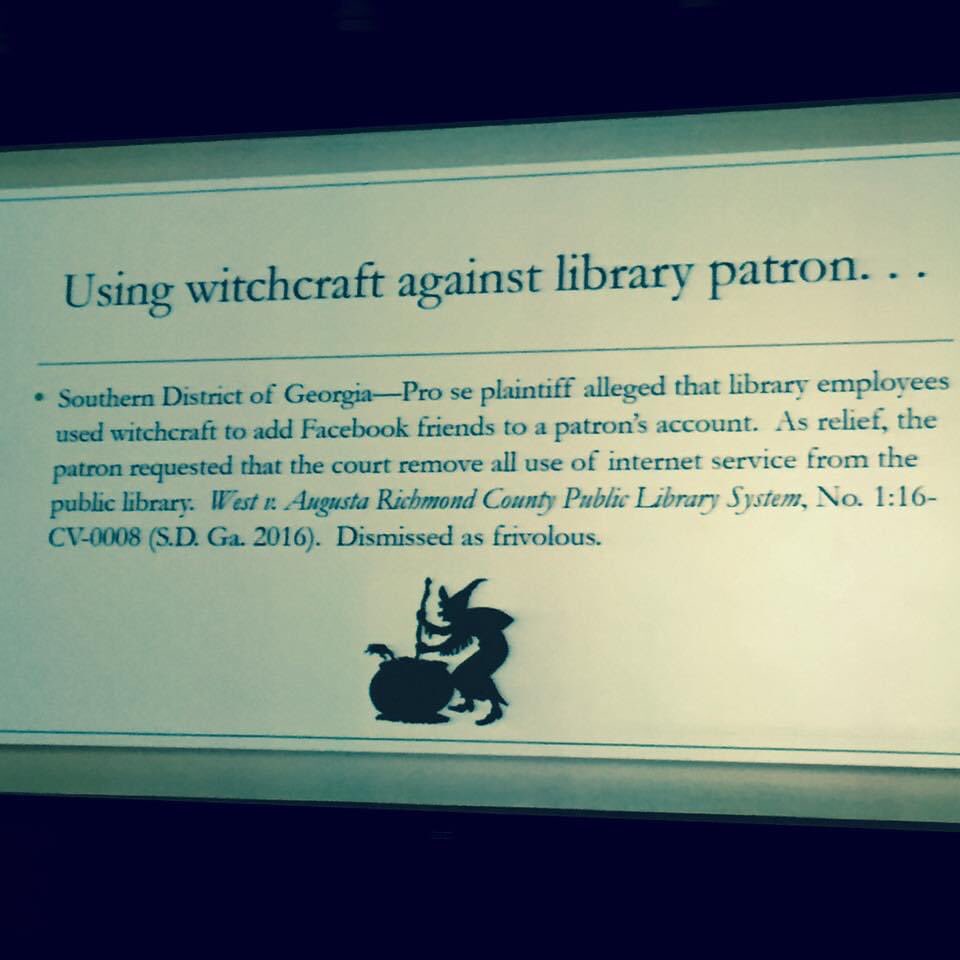 Fake Library Statistics on Twitter: