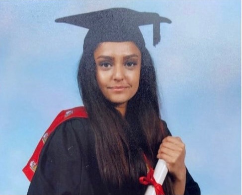 NadiaWhittomeMP's tweet photo. Sabina Nessa's murder in a park at 8.30pm is devastating.

Her murder is not a one-off but part of an epidemic of gendered violence.

We demand justice for Sabina and safety for all women, on the streets and in our homes. 

#SabinaNessa https://t.co/V78GQryJ6R