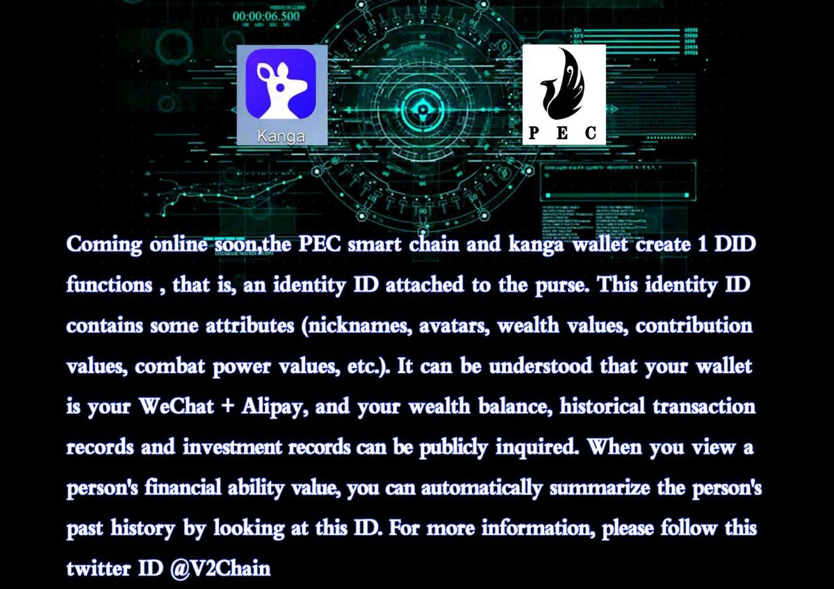 #PEC 智能链站在 #ETH 和 #BTC 的肩膀上，感谢他们的努力，#PEC  的路线和 #ETH 不一样，PEC专注好做社交(包含游戏)、和 #BTC 矿机交易的方向，专注做应用落地，而且#PEC 的代码可以是联盟链，做好真正的技术和经济模型。
#PEC  官方 twitter@V2Chain