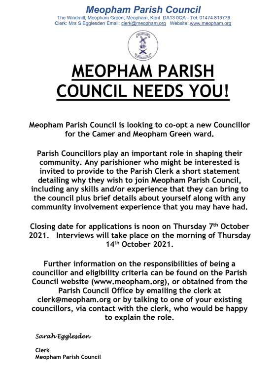 Meopham Parish Council tweet media