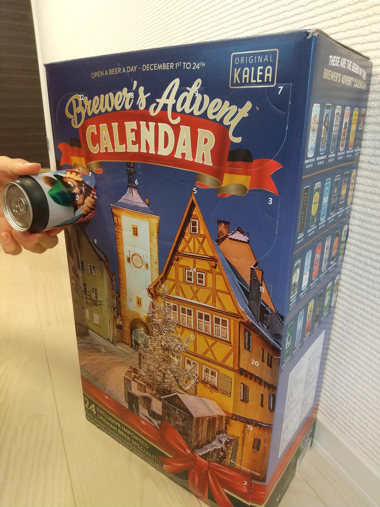 コストコの『大人のアドベントカレンダー』がすごい！24本のドイツビールが楽しめる！