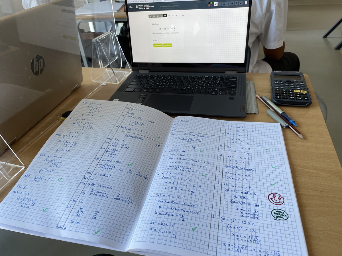 ECDubai_Maths's tweet image. Appreciating the presentation of our students beautiful Maths book 😍
Thanks @DrFrostMaths and @SparxMaths for the questions!

@InfoECDubai #TheEnglishCollege #LoveMaths #BookWork