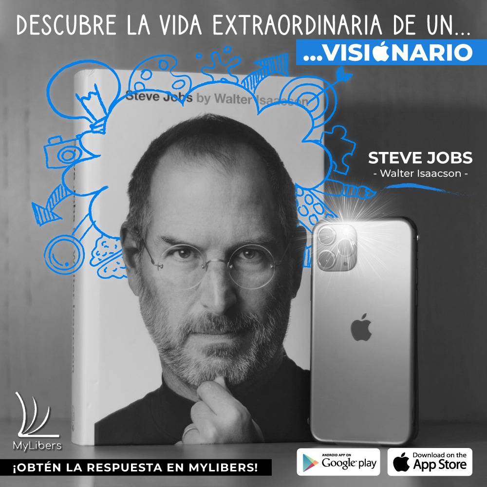 my_libers's tweet photo. ¿Cómo la aspiración a la perfección puede transformar el mundo? Descúbrelo en 15 minutos en "Steve Jobs: La vida extraordinaria de un visionario" disponible en nuestra app : https://t.co/ojmRPqjQt7
#stevejobs #innovación #applemac #mylibers https://t.co/UyxRm5el3U
