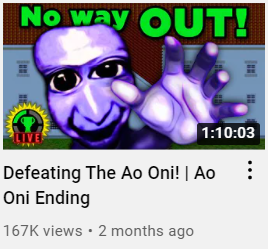 Ao Oni 2 Story Explained 