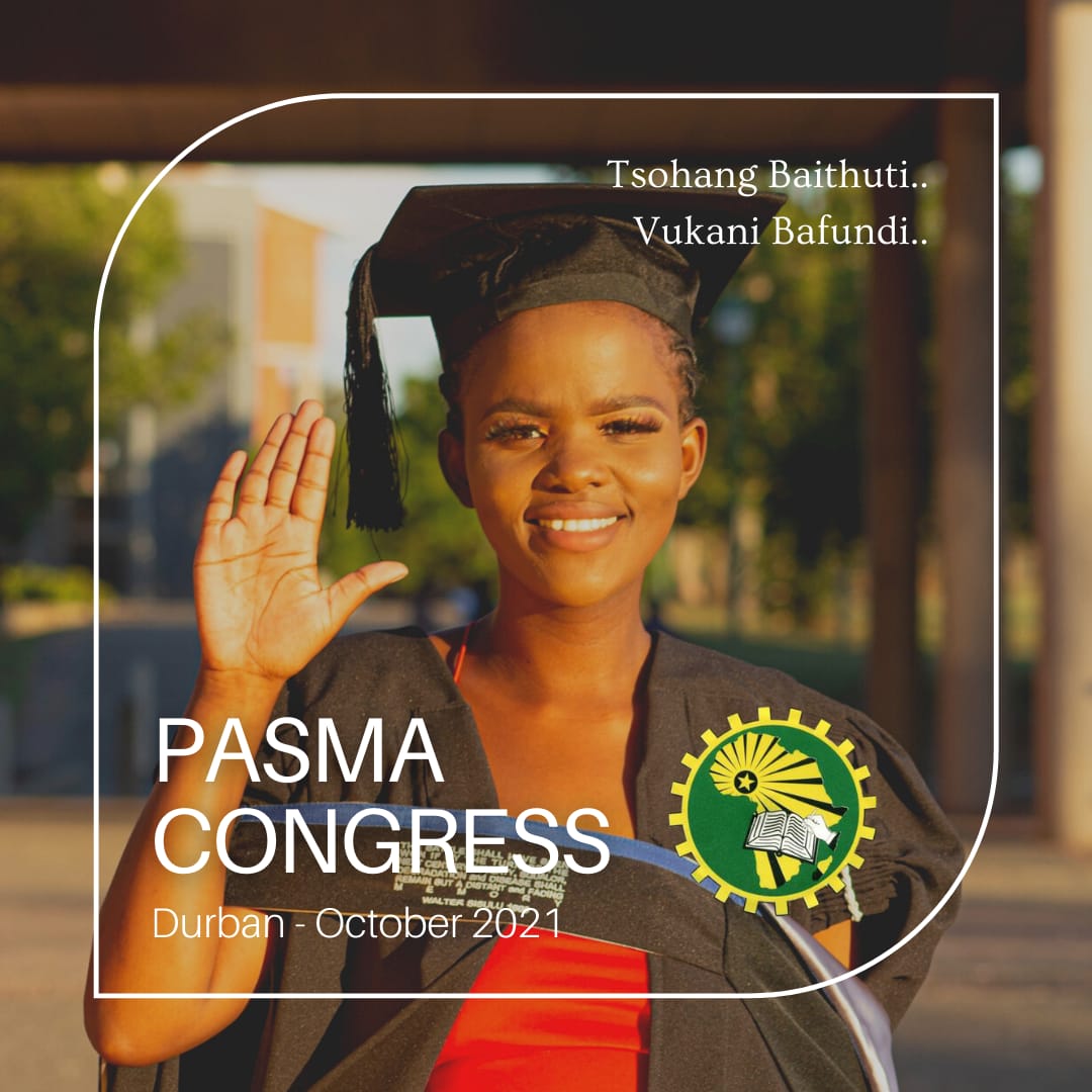 <a href="/MyPAConline/">Pan Africanist Congress of Azania (PAC)</a> <a href="/D6Pasma/">PASMA D6 Campus 🤚🏿</a> <a href="/Pasma_Cput/">PASMA🖐🏿</a> <a href="/PasmaOfficial/">PASMA Official</a> <a href="/UCT_PASMA/">UCT PASMA</a> <a href="/PASMACPUTBELLV1/">PASMACPUTBELLVILLE</a> <a href="/pasmanmu/">@PASMAnmu</a> <a href="/PASMA_WELKOM_FS/">Maipato Mokatsane</a>

Lets retweet and share the message to all pasma structures