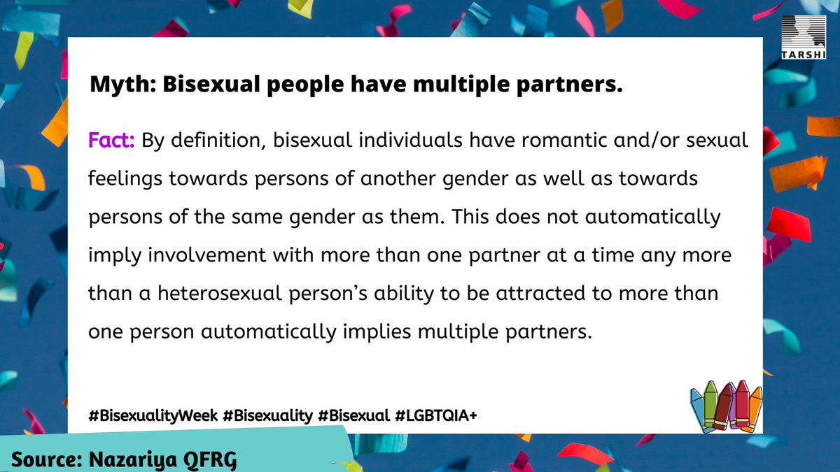 tarshingo's tweet photo. #BisexualityWeek:
There are many myths around different #sexualities. Here is a list of #sexuality myths busted by facts compiled by @NazariyaQFRG : https://t.co/DLW9VOQPRG https://t.co/tr1Cd3uY0Y