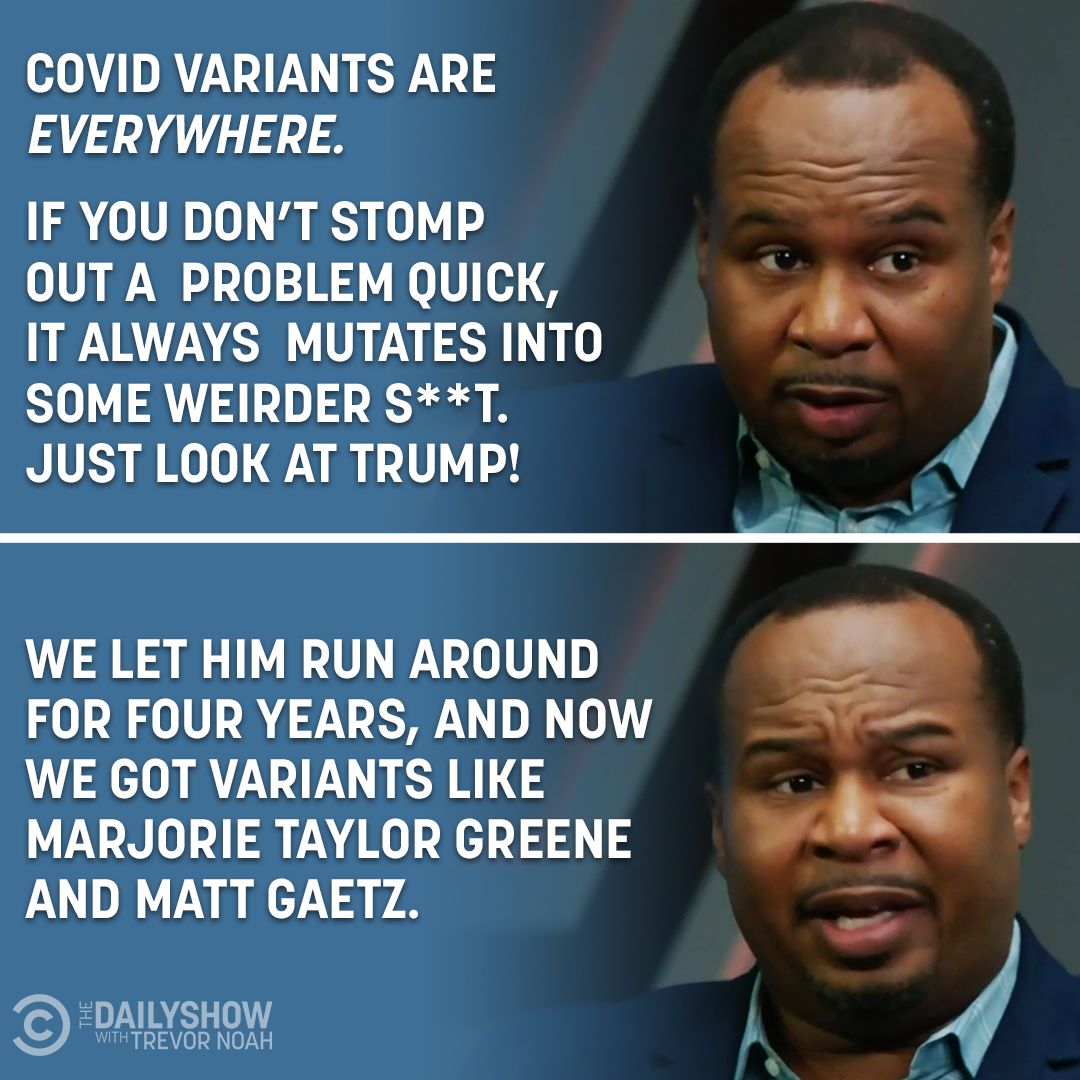 ZonkerDA's tweet image. We need to add .@laurenboebert to this list of #TrumpVariants

#VariantsOfConcern #TrumpsAmerica #GetVaccinated