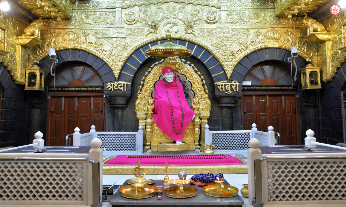 SSSTShirdi's tweet image. *!! ॐ साई राम !!*
*श्री साईबाबा संस्थान विश्वस्त व्यवस्था,शिर्डी*
*!! ॐ Sai Ram !!*
*Shri Saibaba Sansthan Trust, Shirdi*
*आरती :- शेजारती*
 *बुधवार २२ सप्टेंबर २०२१*     
*Aarti* :- *Shejaarti*
*Wednesday 22 September 2021*