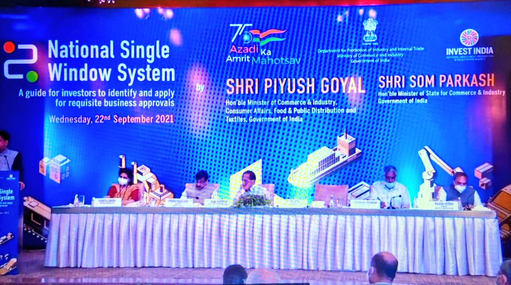 Today Govt. of India launched the National Single Window System(NSWS), a go-to digital platform for investors for clearances. #NiveshMitra of @UPGovt is among the 9 states' portals integrated with the national system, enabling ease of investment in #UttarPradesh @IIDGoUP