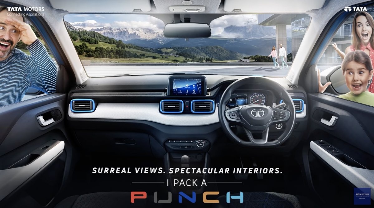 SHIFTING-GEARS.com on Twitter: &quot;#Tata #Punch interior cabin revealed, will rival #Citroen #C3 #SUV: https://t.co/JVbgmREoMP… &quot;