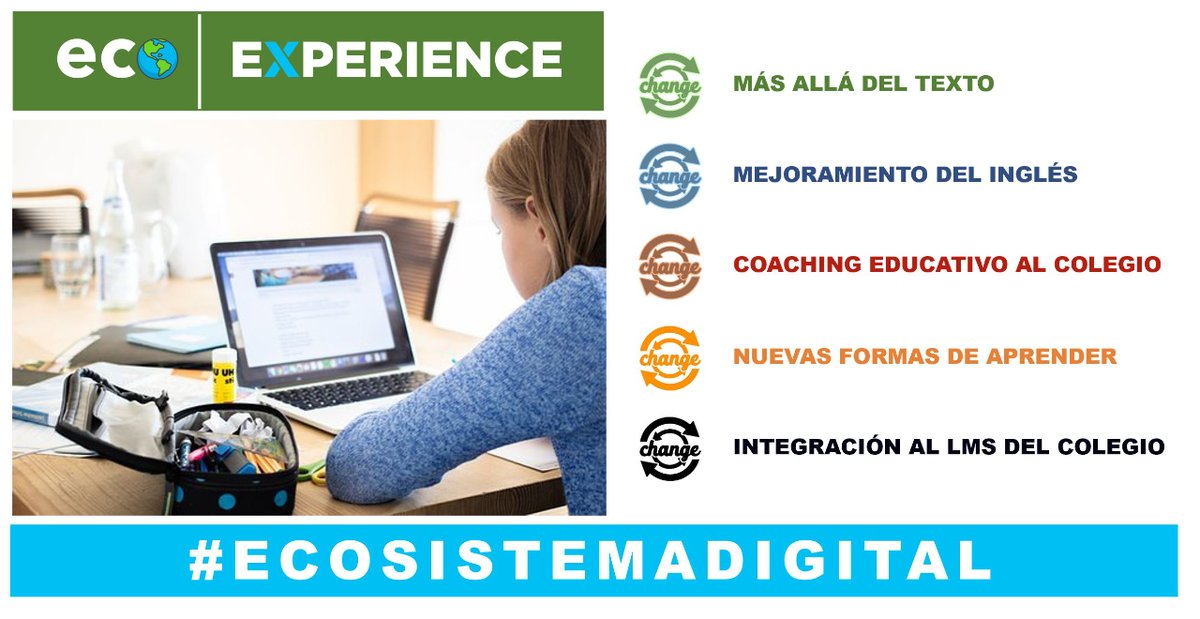 sofiee909's tweet photo. Proporcionando a los estudiantes y docentes las habilidades necesarias. 
Más información: https://t.co/uLihrj1uQN

#ECOEXPERIENCE #ECODinámico #ECOactualizado #ECOcoaching #ECOCLIL #ECOsinatadura https://t.co/kYB4To1svk