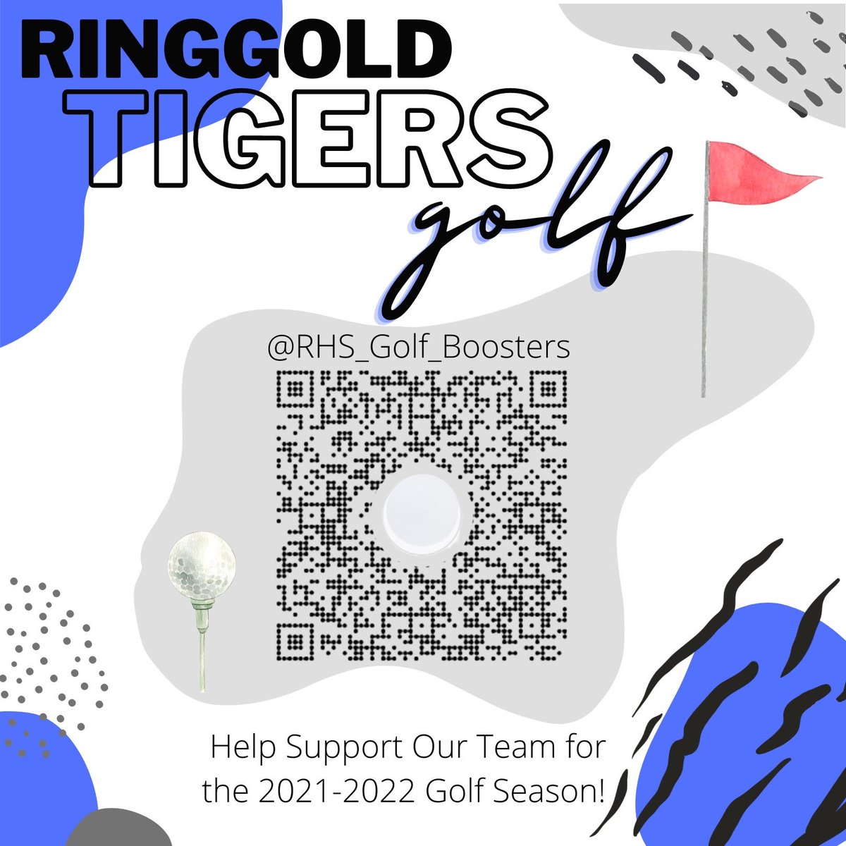 The Ringgold Golf team is gearing up for a super Spring season! If you can help us, please send us a few dollars via Venmo. Thanks a bunch! 100% of it will go to the team for travel, clothing, equipment, tournaments, etc.!