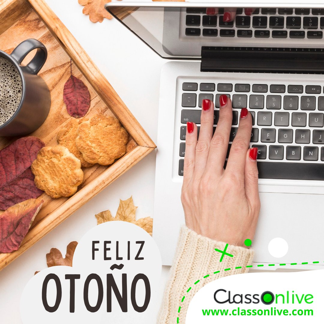 ClassOnLive's tweet photo. 🍁 ¡HOLA OTOÑO! 🍁
Damos la bienvenida a la estación de los nuevos comienzos. ¿Qué sabes hacer? ¿Se lo enseñas al mundo en nuestra plataforma?
#classonlive #otoño #otoño2021 https://t.co/wYBsk61wsv
