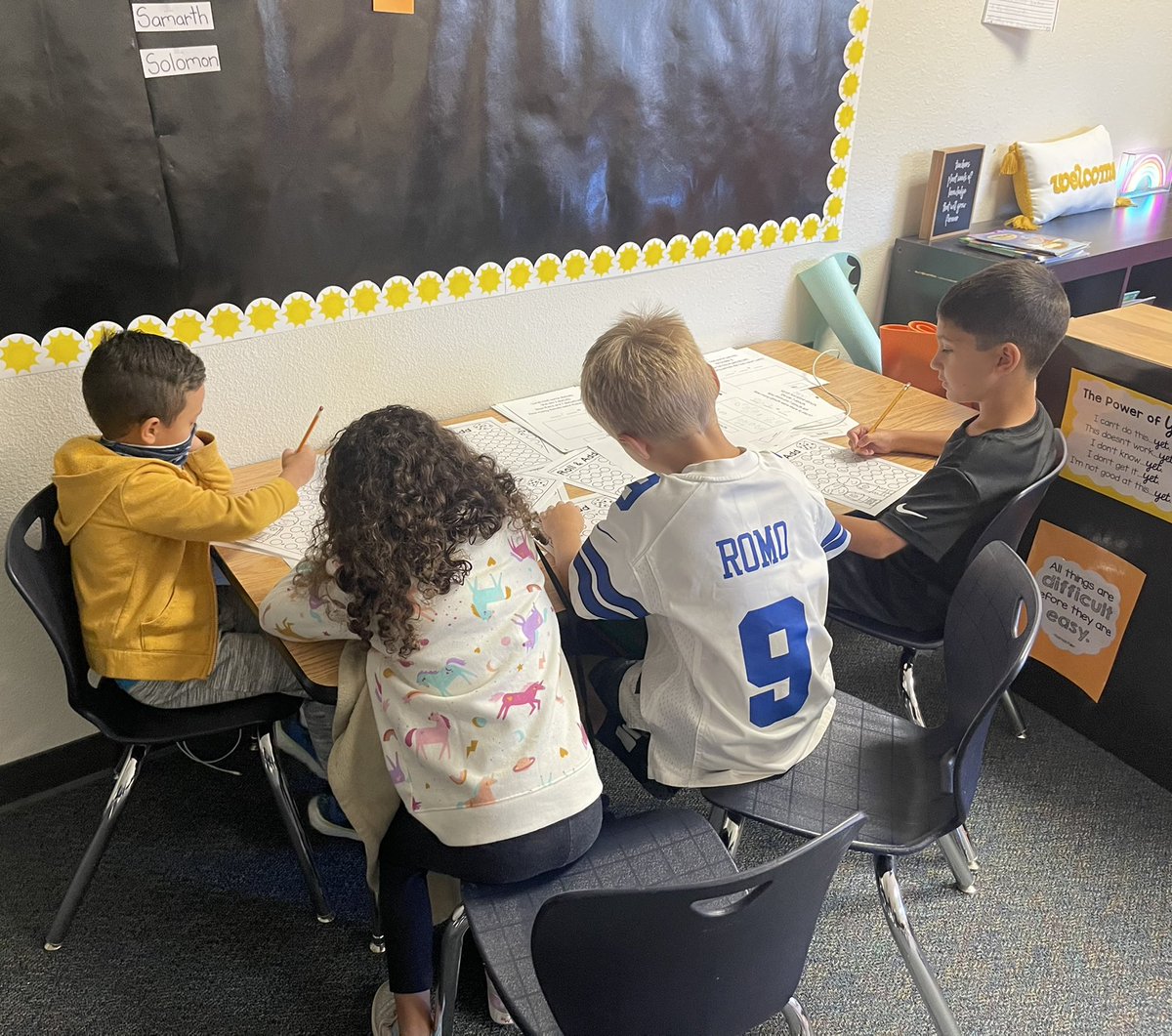 Loved seeing the different solving strategies being used during station time! So proud of my first graders! #mathworkshop <a href="/allenelem/">Allen Elementary</a> <a href="/FisdLearns/">Frisco ISD Professional Learning</a>