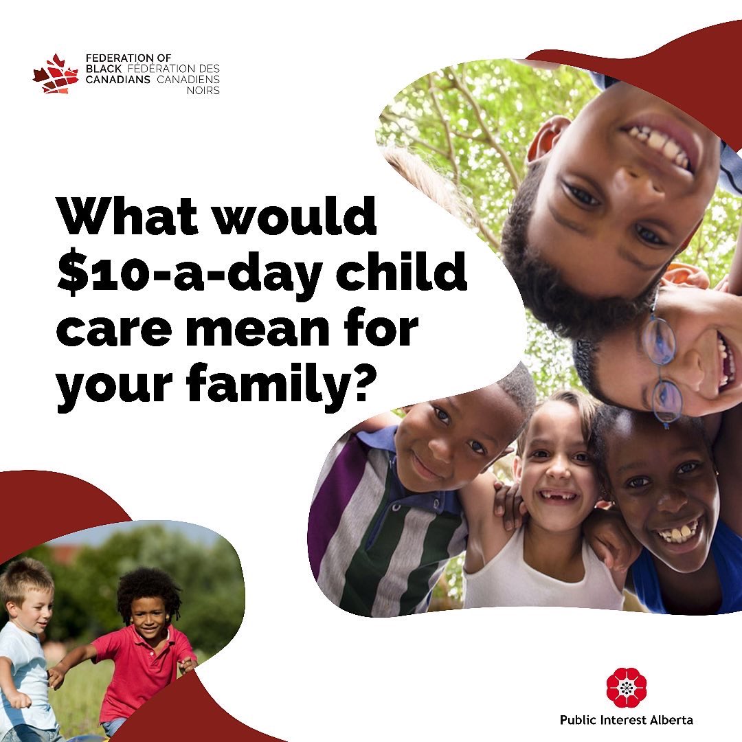 fbcfcn's tweet photo. $10-a-day would be a game changer for a lot of working families in Alberta! That’s why we’ve joined hands with Public Interest Alberta to fight for $10-a-day child care in Alberta.

#fbcfcn #publicinterestcanada #childcarenow https://t.co/8hdYavkr3a