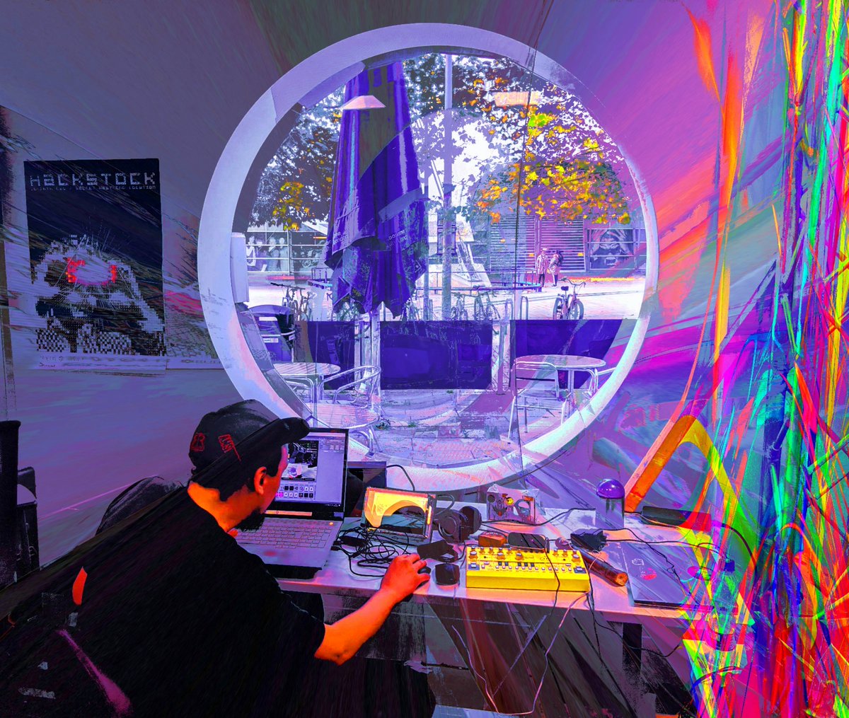 GoGenieMo's tweet photo. "Artists are a sort of cultural DEW-Line that warns of change to arrive shortly" Andrew McLuhan @McLinstitute
Join the #SpatialCadetZ #DistantEarlyWarning @ccglobalsummit @hack4openglam
@bhuvanakotees1
Multi-dimensional Motion Art Experiments #SFL48HR
https://t.co/CaIsQItrPo https://t.co/8hZNb7Ue5W