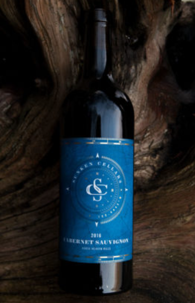 sunkencellars's tweet photo. Our greatest challenge:  Creating a cab like no-other.  Our secret: patiently aging Single Block 100% Horse Heaven Hills Cabernet for 2 full years in 100% new French oak barrels. https://t.co/t3lTlaJwph