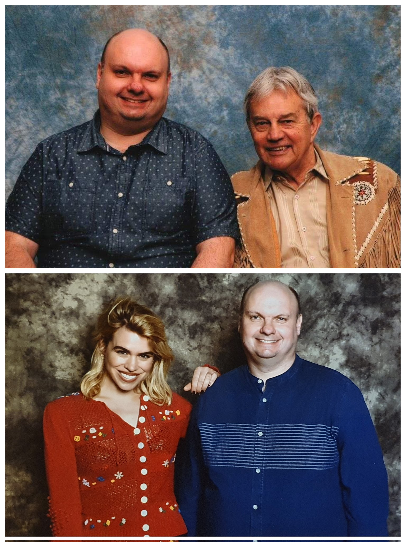 Happy 77th birthday Frazer Hines and happy 39th birthday Billie Piper    