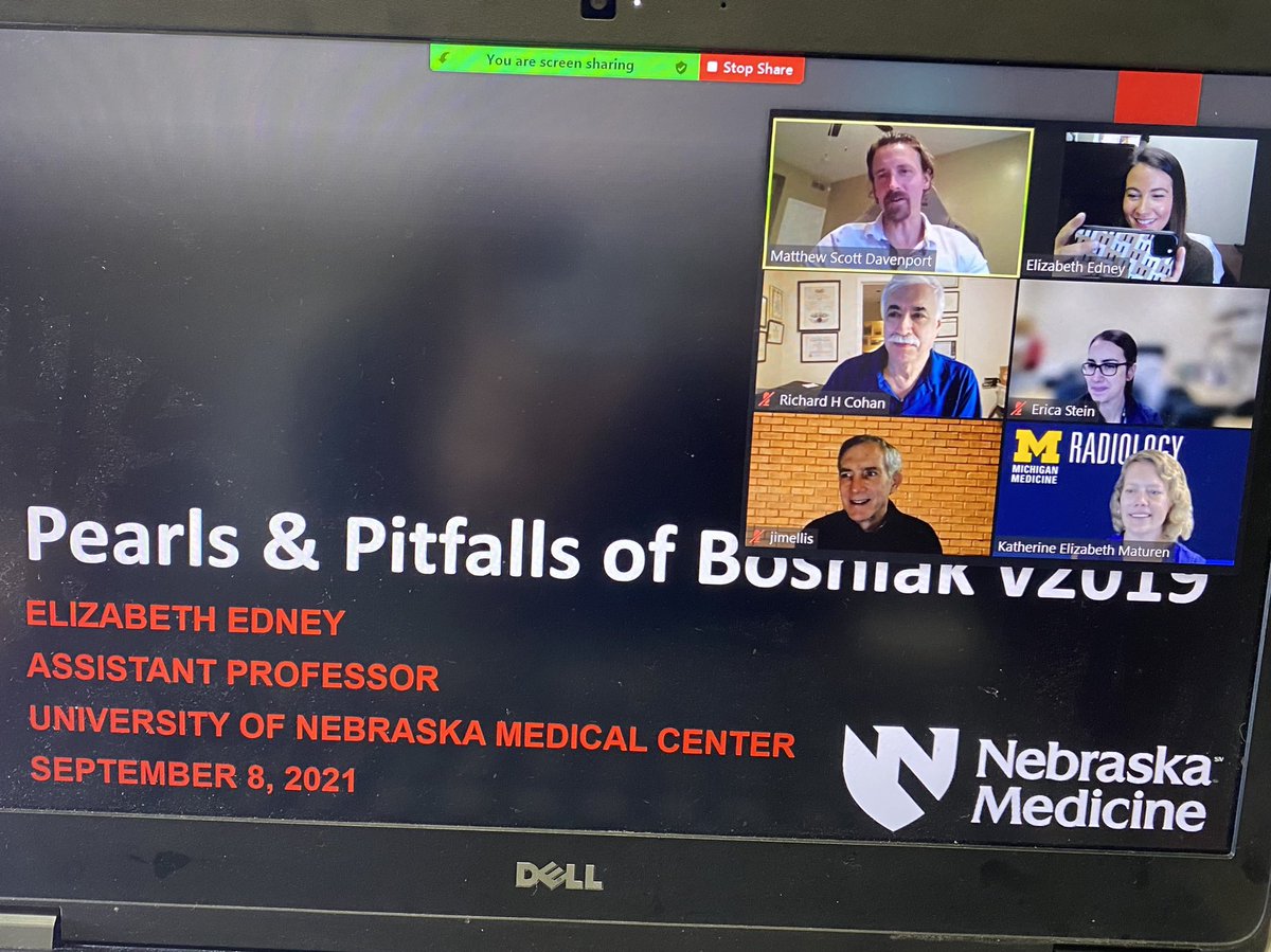 Thank you so much to <a href="/UMichRadiology/">Michigan Radiology</a> <a href="/KateMaturen/">Kate Maturen</a> <a href="/MattDavenportMD/">Matt Davenport</a> for the opportunity to speak as a visiting professor today! 🗣 

I had the best time and hope I preempted any Twitter wars regarding cystic renal masses 😉

@SocAbdRadiology <a href="/SAR_EarlyCareer/">SAR Early Career Committee</a>