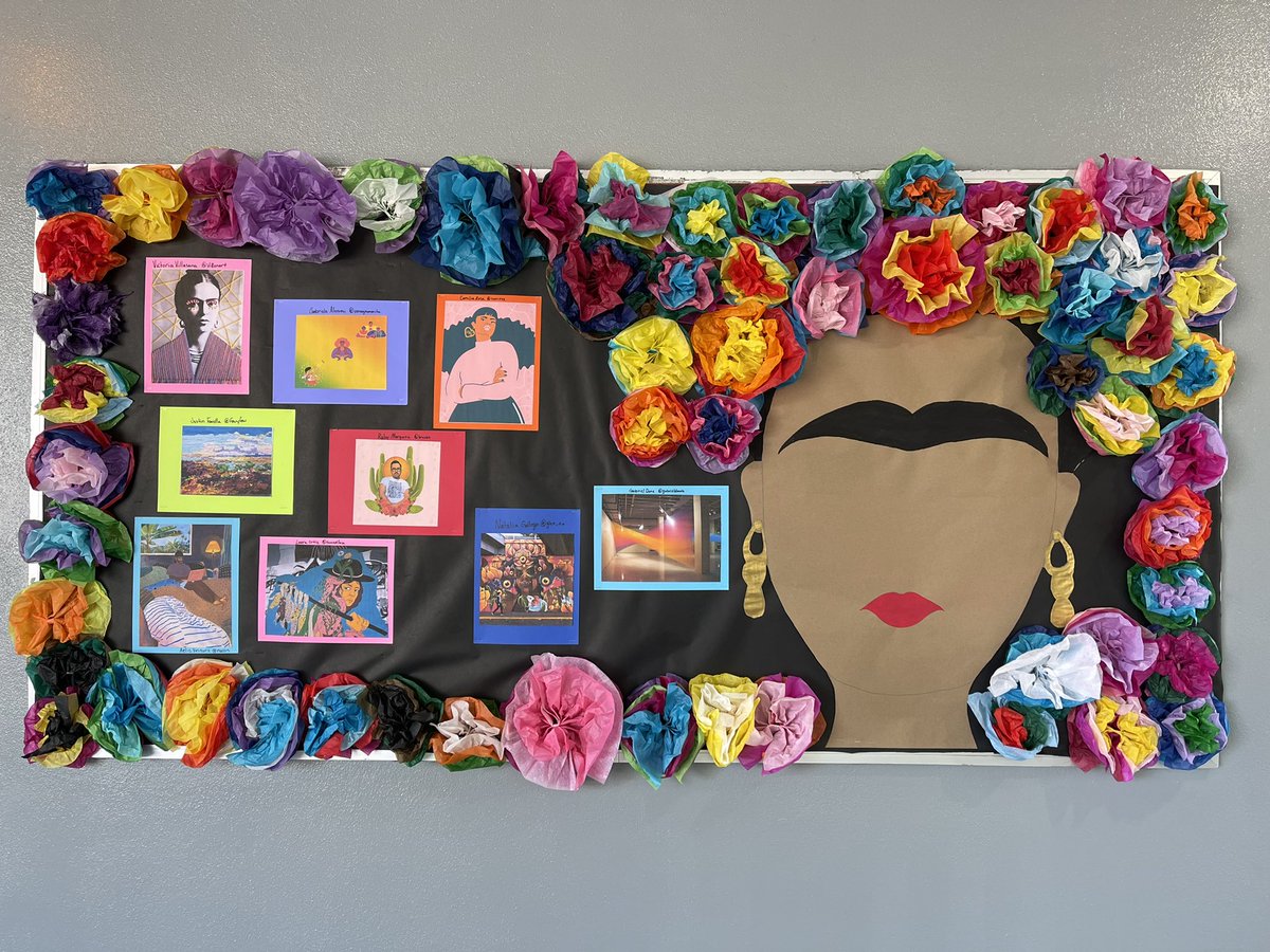 SBHS celebrates #NationalHispanicHeritageMonth by featuring some trailblazers of the Latinx community, past and present.  Thank you Art Honor Society and <a href="/JShapiroArt/">Jenn</a>  for bringing this vision to life! #sisepuede @SBHSPrincipal @BrowardHSCadre1 <a href="/browardschools/">Broward Schools</a>