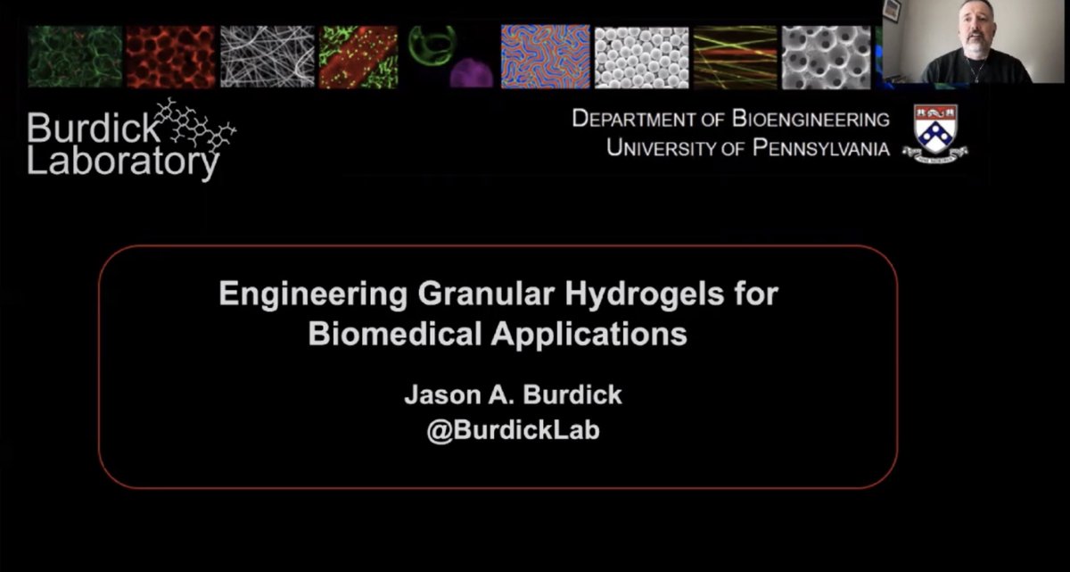 GVNlab's tweet photo. Session 3, Bioengineered Technologies, begins this afternoon at the #NextGenTissueEng Symposium with a talk from moderator @BurdickLab! We'll continue soon with talks from @ProfSamiraMusah, @GarciaLabGT, @cosgriffhernan, @pe_losk, & David Mooney.
Join us: https://t.co/DFih4B4m7h https://t.co/NpaFfqiCbb