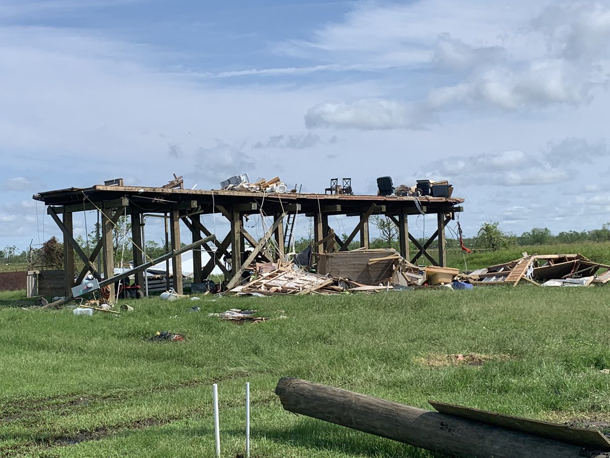 A look at Montegut/Chauvin three weeks after #HurricaneIda