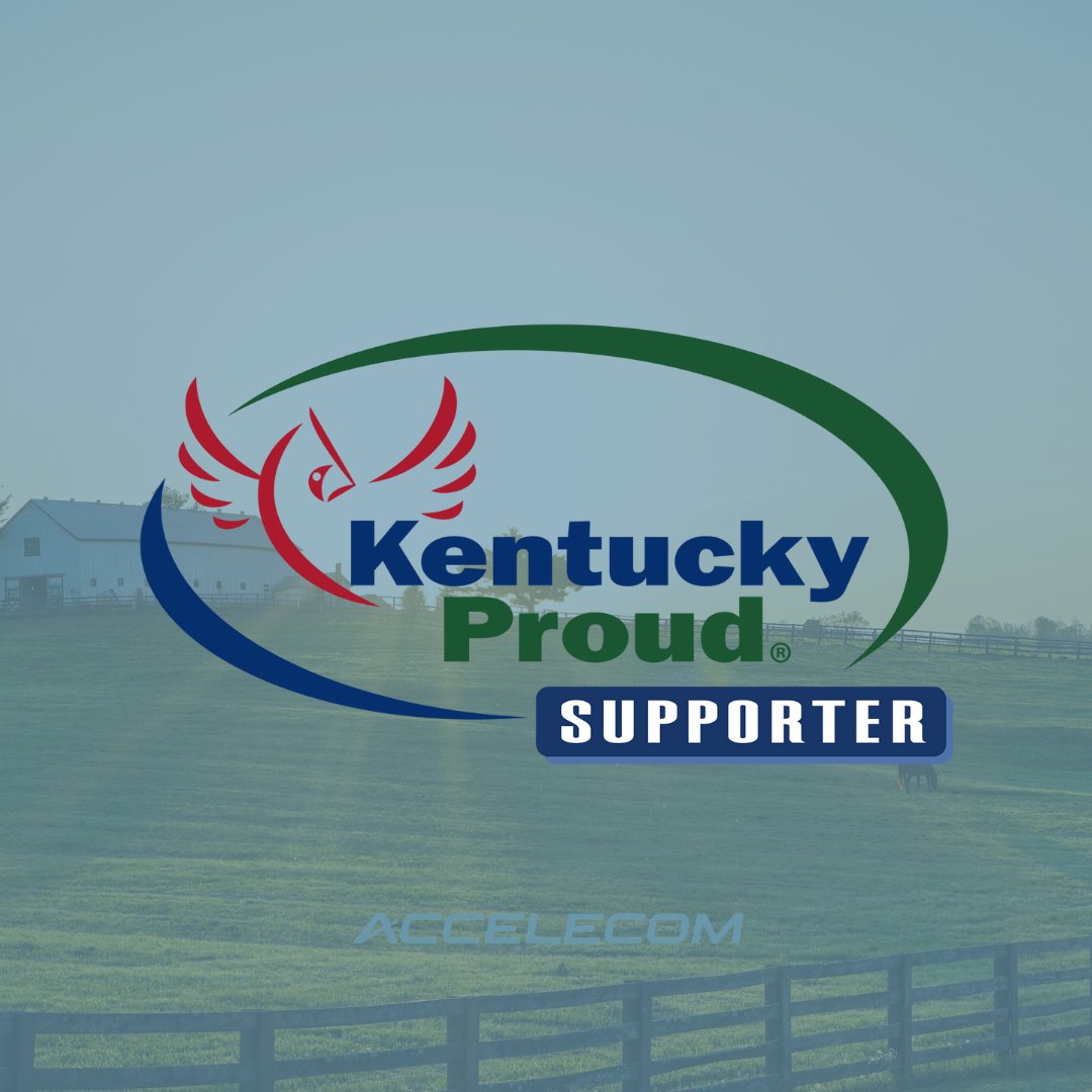 AccelecomFiber's tweet image. Accelecom is a now an official #KentuckyProud
Supporter! @KYProudOfficial

Ask us how we can help your agricultural business connect to Kentucky&apos;s ONLY network that covers 120 counties. #WeConnectKentucky and we&apos;re from here, too. #KeepLocalDollarsLocal

#fiberoptics #internet