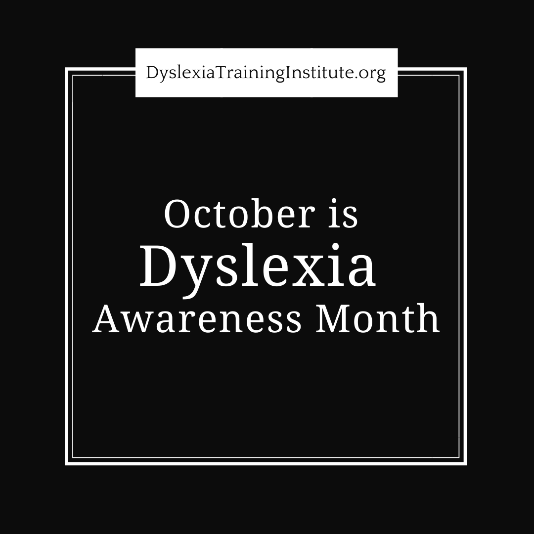 DyslexiaTrainer's tweet photo. Do you/your school/organization have anything planned for Dyslexia Awareness Month in October? #dyslexia https://t.co/fDrlb4963t