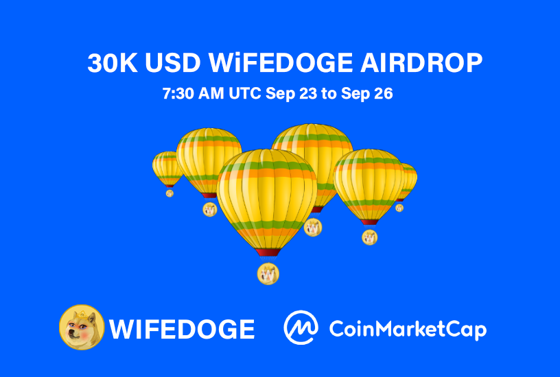 WIFEDOGE (@wifedoge) on Twitter photo 🚀30K USD WifeDoge Airdrop🚀
⏰Sep 23, 2021 - Sep 26, 2021
How to Participate?
Go to coinmarketcap.com/currencies/wif…
<a href="/CoinMarketCap/">CoinMarketCap</a>
#wifedoge #dogecoin #Airdrop #bsc #bnb #ElonMusk 🚀30K USD WifeDoge Airdrop🚀
⏰Sep 23, 2021 - Sep 26, 2021
How to Participate?
Go to coinmarketcap.com/currencies/wif…
<a href="/CoinMarketCap/">CoinMarketCap</a>
#wifedoge #dogecoin #Airdrop #bsc #bnb #ElonMusk