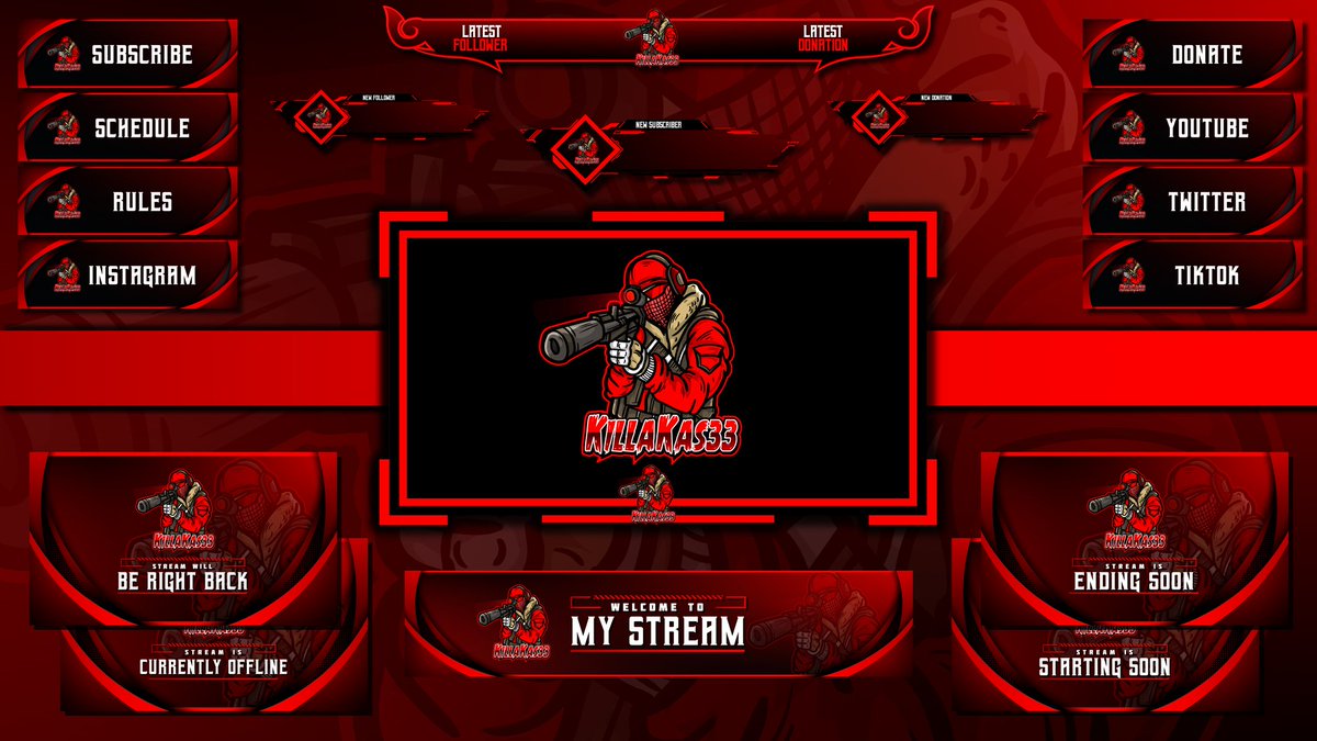 Megraphics2's tweet image. Some designs introducing 
Dm us to get 32 files almost...
Panels
Alerts
Screens
High quality logo
Facecam
Topbar
Bottom bar
Social media kit
And don&apos;t worry about budget all will be managed in your budget