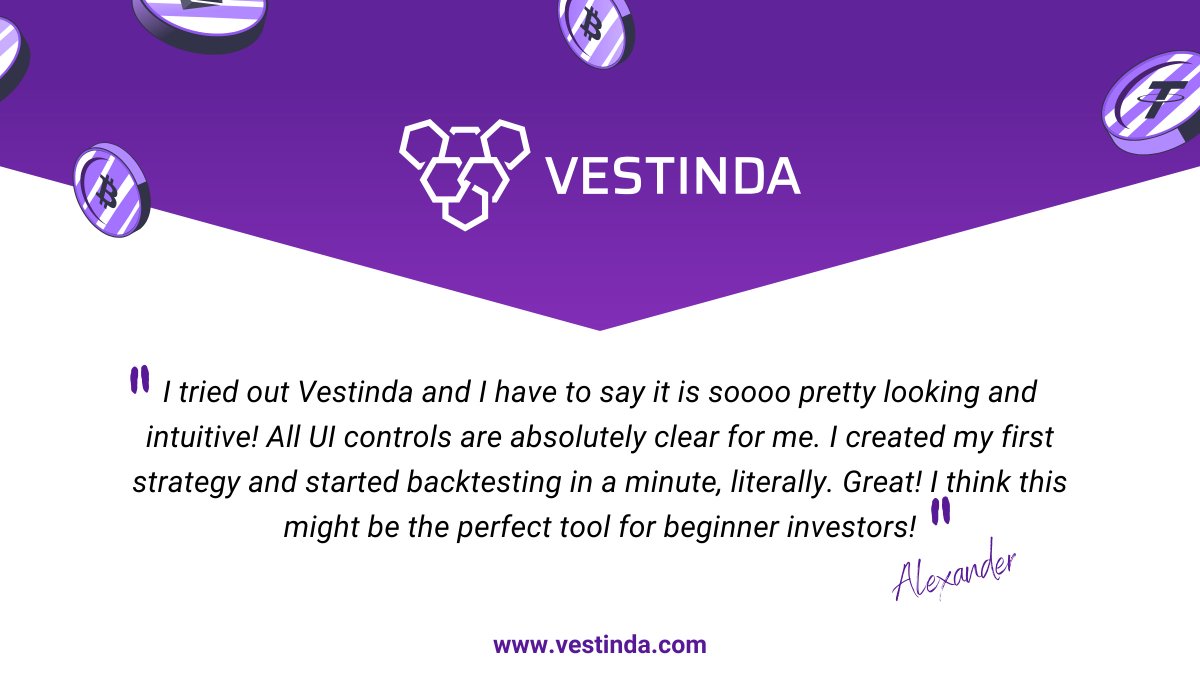 vestinda's tweet image. Ever since we launched in Private Beta, we've had valuable conversations with the traders that got to try out the platform, full of insights on how to improve it and also lots of good feedback. 
Thanks Alexander for the kind words! 🙏 

#InvestFast #LiveSlow
