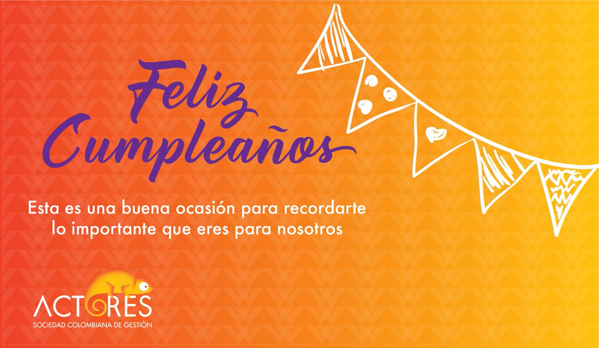 #FelizCumpleaños queridos socios:  Tatiana Rentería <a href="/tatirente/">Tatiana Rentería</a>  <a href="/Toto_Vega/">Toto Vega</a> <a href="/joavanyalvarez/">Joavany Alvarez S.</a> José Cristancho <a href="/josedanielcris/">CRISTANCHO</a> Mateo Giraldo <a href="/TEOFACTORX/">Teo La Sensacion</a> <a href="/Nicolquintero0/">Nicol Quintero</a> Esteban Barreto, Vale Uribe <a href="/ValentinaUribe9/">Vale Uribe</a> <a href="/CARITOPIEDRAITA/">CARITO PIEDRAHITA</a> Jonathan Hernández, Johan Saavedra 

 #ACTORESSCG