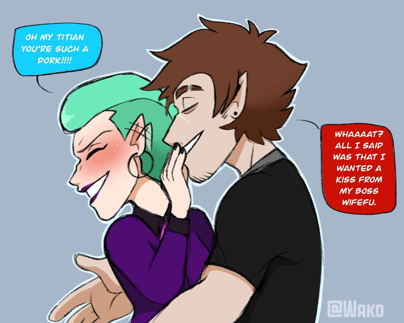 Wako._.Dreamer on X: Alador being a tease to Odalia. She loves the dumb  little teases he makes deep down. #odalador #AladorBlight #OdaliaBlight  #blights t.coSIZbD45YAp  X
