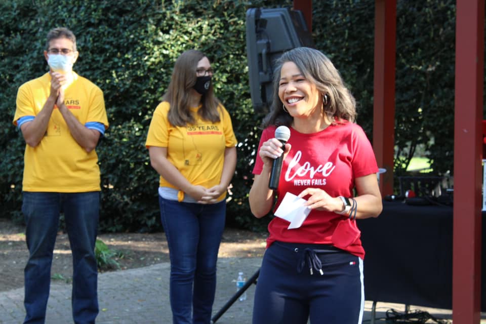@RepLBR attended &amp; fundraised for the 35th AIDS Walk on Saturday. She says, "The theme -- Strive, Thrive, Alive -- couldn't have been more fitting as we raised money, spread awareness, and advocated for the end of the HIV/AIDS epidemic." We thank her for outstanding efforts!