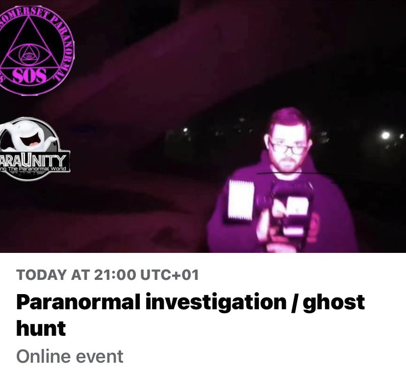 sos_ghosts's tweet photo. Don’t forget we go live on Facebook every Wednesday, Friday and Saturday at 9pm 😱 https://t.co/wxrnkDuXD0