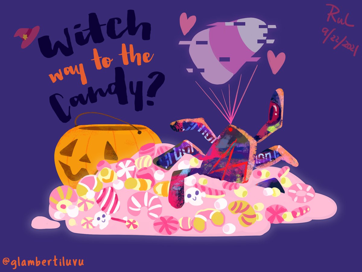 glambertiluvu's tweet image. A new fan art.🎃 #WatchDogsLegion #Spiderbot #halloween2021