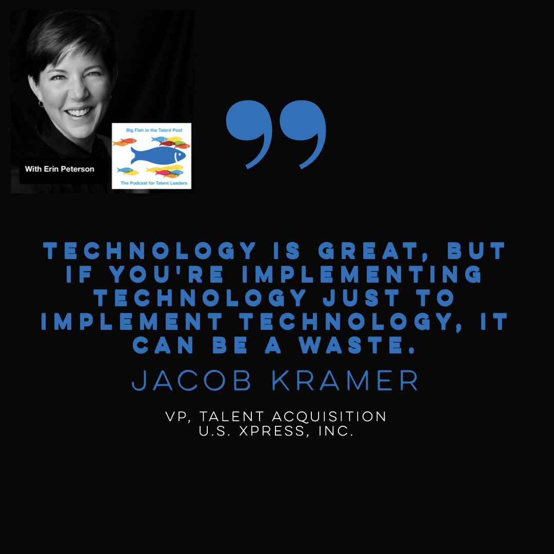 Ep 40 ft. Jacob Kramer is the Vice President of Talent Acquisition US Xpress, Inc.
ow.ly/YmJk50G8jic
Text BIGFISH to 25000 on your smartphone &amp; learn about our sponsor Paradox.ai &amp; their tool Olivia.
#recruiting #talentaquisition #ParadoxOlivia