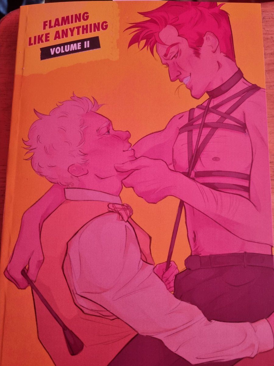 It has arrived!!! <a href="/flamingzine/">🔥Flaming Like Anything🔥</a> thank you so much 💓