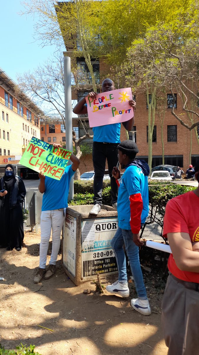 SACAN____'s tweet photo. Today SACAN supported community-based organizations joined the #UprootDMRE march demanding #ClimateJustice and a #JustTransition
#SystemsChangeNotClimateChange
#LeaveNoOneBehind https://t.co/g3aWYheYry