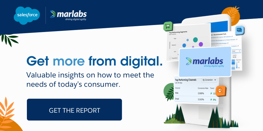Marlabs's tweet photo. Learn in this exclusive report on how #Digital360 from @salesforce can help unify data from across the organization and create experiences that customers love. https://t.co/MoELQ14NQE | #salesforce #customerexperience #digitaltransformation #digitalcollective #marlabs https://t.co/ohtNg65IK4