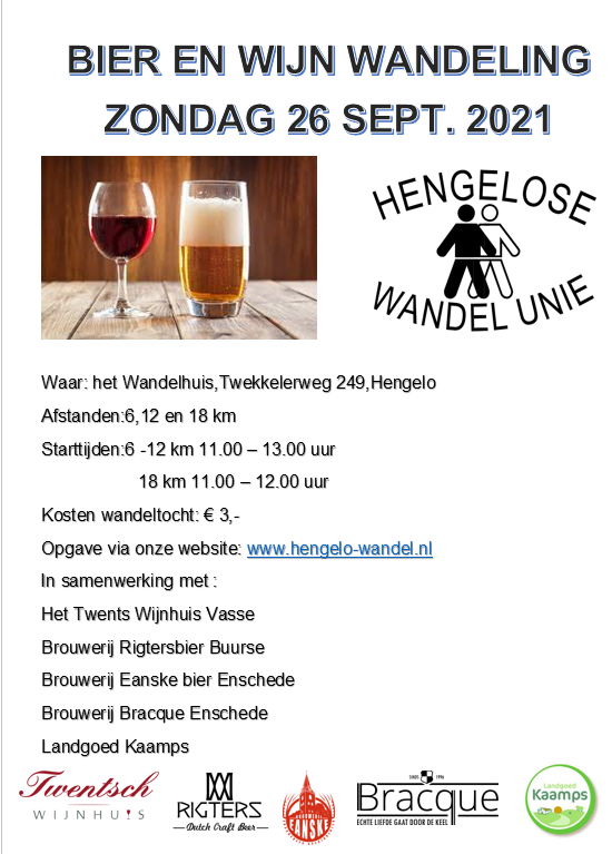 Smakelijk wandelen in Hengelo.