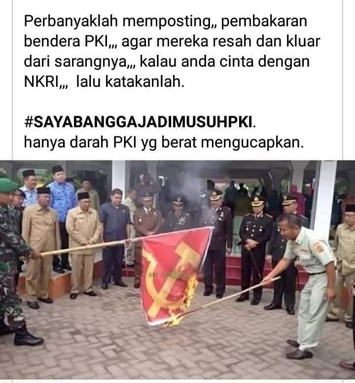 Guwe bangga jadi musuh PKI