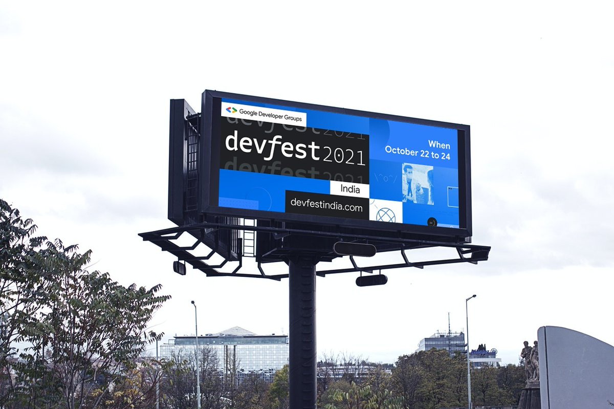 gdgmadurai's tweet photo. Whoa😍, the wait is over🥳

 #DevFestIndia is set to happen from October 22nd-24th to help you in Upskilling Yourself &amp; be Job Ready!

Hurry up for 3 exciting days &amp; get your ticket to attend #DevFest by registering at https://t.co/IUOVliw7CP
#GDG #DevFest #LetsGrowTogether https://t.co/0hgS2vTG3k