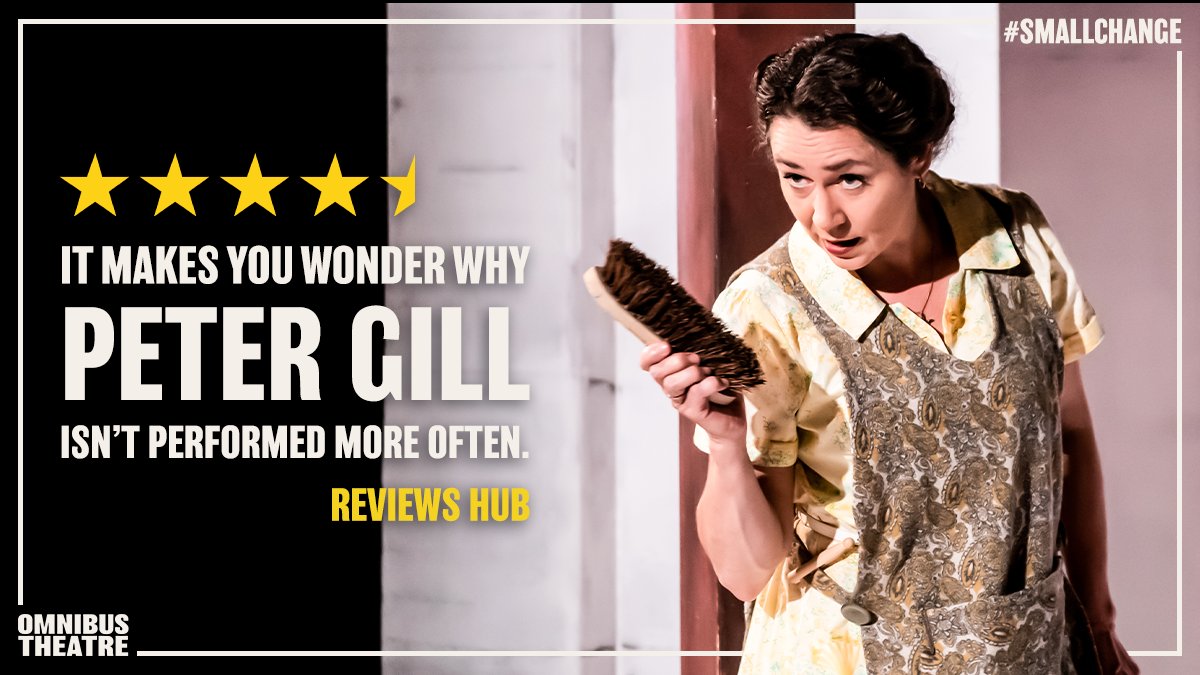 ⭐️⭐️⭐️⭐️1/2 Reviews Hub

"Vivid...[George Richmond-Scott's] vision is exciting."

#SMALLCHANGE ends 2 Oct, book your tickets now: bit.ly/small-change-2…