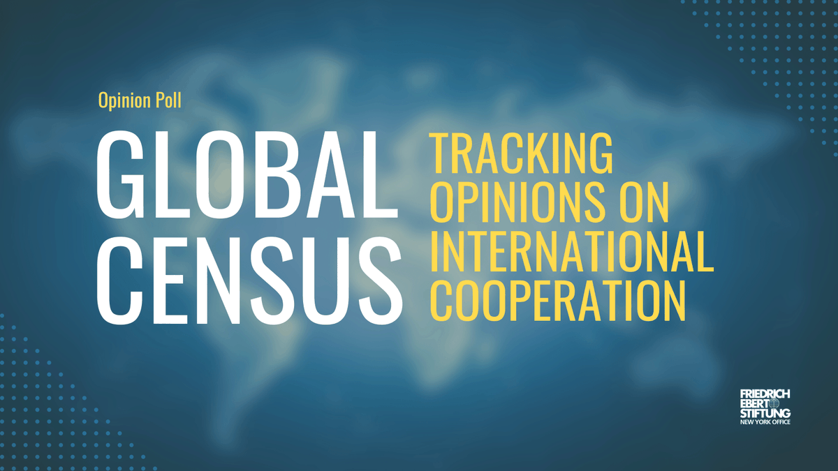 fesnewyork's tweet photo. #UNGA is on & new polling by @YouGov, @fesnewyork reveals support for intl. cooperation, approval of Joe #Biden + optimism about a “return to normal” after COVID. The #GlobalCensus tracks public opinion in 19 countries across 5 continents. 📊Full results: https://t.co/JXrGLsBCej https://t.co/6Gtcl7ldRW